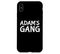 Adam's Gang First Name Adam Bachelor Party Wedding Case for iPhone XS Max