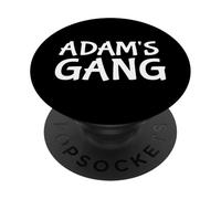 Adam's Gang First Name Adam Bachelor Party Wedding PopSockets Adhesive PopGrip