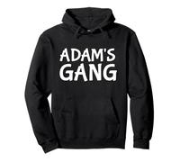 Adam's Gang First Name Adam Bachelor Party Wedding Pullover Hoodie