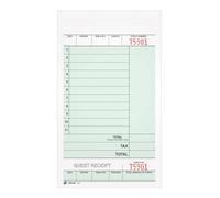 Adams Guest Check Unit Sets, 2-Part, Carbonless, White Bond/Tag, 4-1/4 x 7-1/4 Inches Detached, 250 Sets/Pack (947SWC)