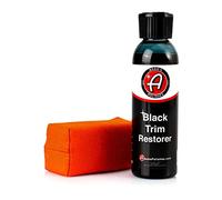 Adam's New Black Trim Restorer - Restores Plastic Trim to a Rich, Black Color with a Factory-New Appearance - Lasts Several Months per Treatment (4 oz with Applicator)