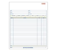 Adams Order Book, 8.38 x 10.69 Inch, 3-Part, Carbonless, 50 Sets, White, Canary, Pink (TC8100)