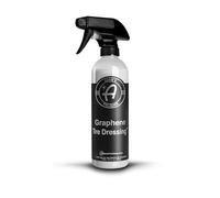 Adam's Polishes Graphene Tyre Dressing (16oz) - Deep Black Finish Graphene Non Greasy Tyre Shine | Use After Tyre Cleaner & Wheel Cleaner | Ceramic Coating Like Tire Protection