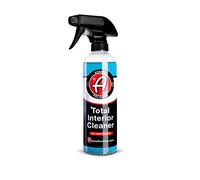 Adam's Polishes Total Interior Cleaner & Protectant 16oz, Quick Detailer & SiO2 Protection, Ceramic Infused, Anti-Static, OEM Finish, For Leather, Vinyl, Plastics, Glass & More