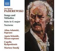 Adamski/Schmitt - Jan Ignacy Paderewski: Songs and Mélodies, Suite in G, Nocturne - CD - NAXOS