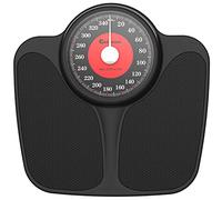 Adamson A23 Scales for Body Weight - Up to 350 LB - New Version - Anti-Skid Rubber Surface Extra Large Numbers - High Precision Bathroom Scale Analog - Durable with 20-Year assurance
