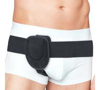 Adamson H2: Hernia Belts for Men - Adjustable Inguinal Hernia Belt Left or Right Side - Groin Compression Wrap with Adjustable Waist Strap - Univeral Fit Discreet Under Clothing & Comfortable Support