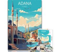 Adana Turkey 1000 Piece Jigsaw Puzzles for Adults Gifts,Help The Brain Exercise Addictive Toys to Cultivate Patience Great Gift 38x26cm