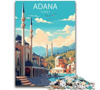 Adana Turkey Jigsaws Puzzles 1000 Pieces for Teenagers Gifts, Perfect for Game Nights, Colorful Toy for Home Gift 1000pcs(26x38cm)
