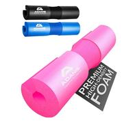Adanis Barbell Pad for Squats & Hip Thrusts - Thick Foam Neck & Shoulder Support Cushion, Non-Slip Grip - Fits Standard & Narrow Olympic Bars - Weightlifting, Lunges & Glute Training - 43.5x9cm