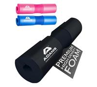 Adanis Barbell Pad for Squats & Hip Thrusts - Thick Foam Neck & Shoulder Support Cushion, Non-Slip Grip - Fits Standard & Narrow Olympic Bars - Weightlifting, Lunges & Glute Training - 43.5x9cm