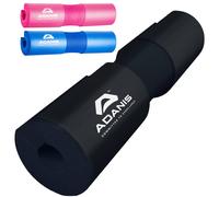 Adanis Barbell Pad for Squats & Hip Thrusts, Thick Foam Pad, 43.5x9cm in Black | Size: 43.5x9 cm Adanis Black 43.5x9 cm