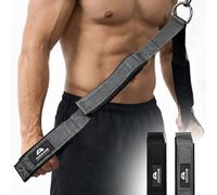 Adanis Triceps Rope Cable Attachment 66Cm, Heavy-Duty Padded Non-Slip Grip For Pushdowns, Cable Machine, Grey