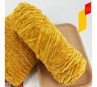 ADAOQIN 5Pcs 100g/Pc Chenille Velvet Yarn 3mm Thick Knitted Crochet Velvet Super Plush Wool Soft Baby Blanket Suitable For DIY Hat Scarves