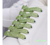 ADAOQIN Colorful Sparkling Flat Shoelaces for Athletic Running Sneakers Shoes Boot Strings Glitter Shoe Laces 1CM Width 1Pair