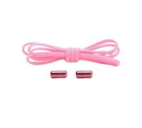 ADAOQIN No Tie Shoelaces For Sneakers Elastic Shoe Laces Round Metal Lock Lazy Shoelace 1 Second quick on and off unisex