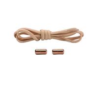 ADAOQIN No Tie Shoelaces For Sneakers Elastic Shoe Laces Round Metal Lock Lazy Shoelace 1 Second quick on and off unisex