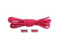 ADAOQIN No Tie Shoelaces For Sneakers Elastic Shoe Laces Round Metal Lock Lazy Shoelace 1 Second quick on and off unisex