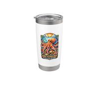 Adapt to Everything Blend with Nothing Octopus Ocean Lovers Stainless Steel Insulated Tumbler