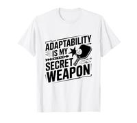 Adaptability is My Secret Weapon Funny Dink Paddle Vibes Men T-Shirt
