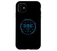 Adaptability-Wisdom-Transformation Golden Skimmer Dragonfly Case for iPhone 11