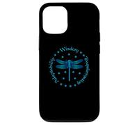 Adaptability-Wisdom-Transformation Golden Skimmer Dragonfly Case for iPhone 12/12 Pro