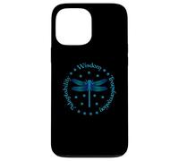 Adaptability-Wisdom-Transformation Golden Skimmer Dragonfly Case for iPhone 13 Pro Max