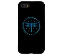 Adaptability-Wisdom-Transformation Golden Skimmer Dragonfly Case for iPhone SE (2020) / 7/8