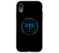 Adaptability-Wisdom-Transformation Golden Skimmer Dragonfly Case for iPhone XR