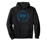 Adaptability-Wisdom-Transformation Golden Skimmer Dragonfly Pullover Hoodie