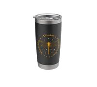 Adaptability-Wisdom-Transformation Golden Skimmer Dragonfly Stainless Steel Insulated Tumbler