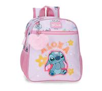 Disney Joumma Stitch You & Me Mauve School Backpack 30x40x13 cm Polyester 15.6L