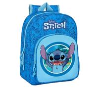Adaptable backpack Safta Disney Stitch Bleu 26x11x34 cm