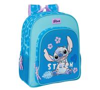 Adaptable backpack Safta Disney Stitch Hawaii Bleu 32x12x38 cm