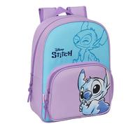 Adaptable backpack Safta Disney Stitch Sweet Violet 26x11x34 cm
