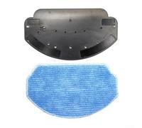 Adaptable Mop Bracket with Microfiber Pad for Kabum Smart 100 Vacuum Robot to Deliver Consistent Cleaning Across Rooms (A)