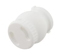 Adaptable Pool Nozzle for Changing Water Flow Direction - Plastic Rotatable Spray Nozzle for Swimming Pools Ponds Lawn Water Features - 1.81 X 1.57 in White (1 Pack)