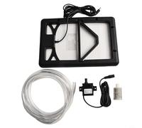 Adaptable Solar Submersible Pump for Fish Tanks 12V Oxygen Pump with Dual Air Outputs