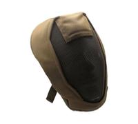 Adaptable Steel Net Defensive Cover Complete Faces Covers Faces Gear for Arrows Training Outdoor Practice Metal Meshing Fencing Cover Fabric