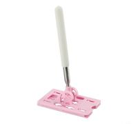 Adaptable Touch N Go Toll Card Holder for Uk Motorway Tolls - Flexible 20-65 Cm Plastic with Card Lock Compatible with Touch N Go Fastag Access Cards -(PINK)