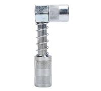 Adaptador de acoplador de pistola de engrase de 90 grados Ajuste en ángulo recto Punta de boquilla de alta presión Manual Pequeña herramienta de lubricación extensible portátil