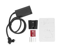 Adaptador Ethernet V2 with Wall Mounting Bracket, V2 Ethernet Network Adapter 1200Mbps Transmission Space Saving with 3.3ft Cable Length Wall Mount Bracket