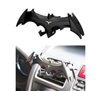 ADAPTALIFE Bat Car Phone Holder Cool Car Accessories Batman Cell Phone Holder for Car Vent Alloy Material Car Stuff for Men Car Gifts Decor Automatic Locking Hands Free Black