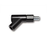 Adaptateur de rétroviseur HIGHSIDER smart M10x1,25, filetage à gauche, noir