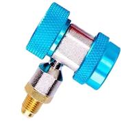 Adaptateur R134a Raccords - Adaptateur de Raccords Rapides | Connecteur Étanche et Précis, Haute Efficacité pour Voiture, Car, Camping Car, Installation Facile et Performances Optimisées