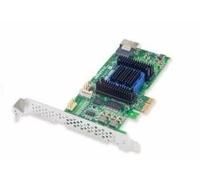 Adaptec 2270800-R - RAID 6405E SGL/128 SATA/SAS - 4- Port, RAID 0/1/10/1E/JBOD, SAS/SATA, 6Gb/s, 128MB Cache, PCIe x1, MD2