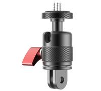 Adapter 360 Degree Adjustable for Insta360 X5/X4/X3, GoPro13/12, DJI Osmo Action 5 Pro, Action 4 Aluminium Alloy Camera Mount for Action Cameras Insta360, GoPro, DJI Osmo Action