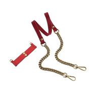 Adapter and Shoulder Strap Compatible with Gucci Waist Bag, Bag Modification and Upgrade Accessories(Red Set)