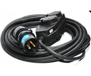 Adapter camping extension cable motorhome multiple distributor 1-50 m