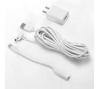 Adapter Charger for Ring Stick Up Cam Battery/Plug-in 3rd Gen/2nd & Ring Pan Tilt Stick Up Camera,Spotlight Cam, Ring Spotlight Cam Plus/Pro Indoor/Outdoor Weatherproof Charging Cable Power Cord 6FT
